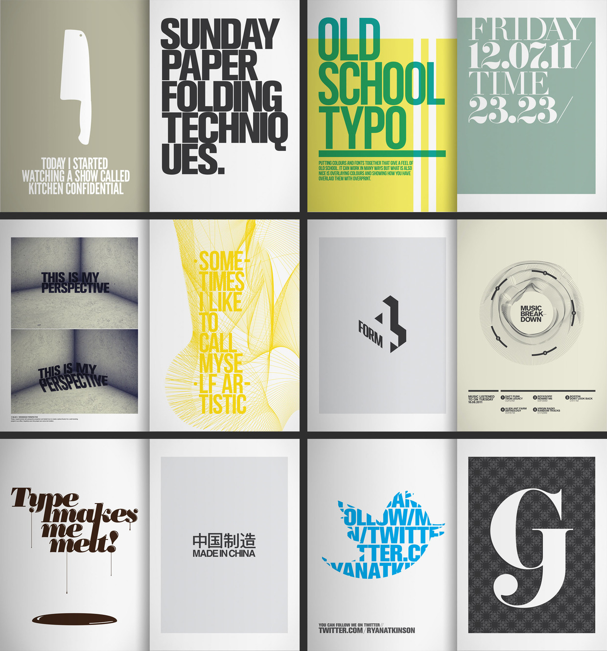 365 Typographic Journal - Ryan Atkinson