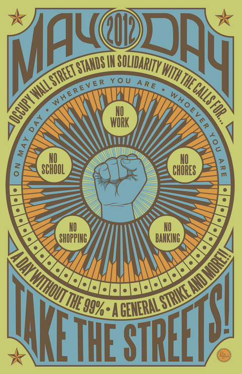 Occupy Wall street poster
